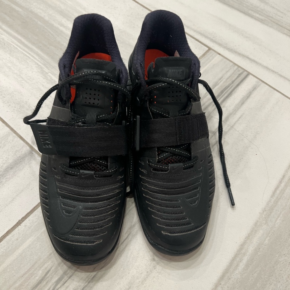 Nike Romaleos 3 triple black weightlifting CrossFit Shoes